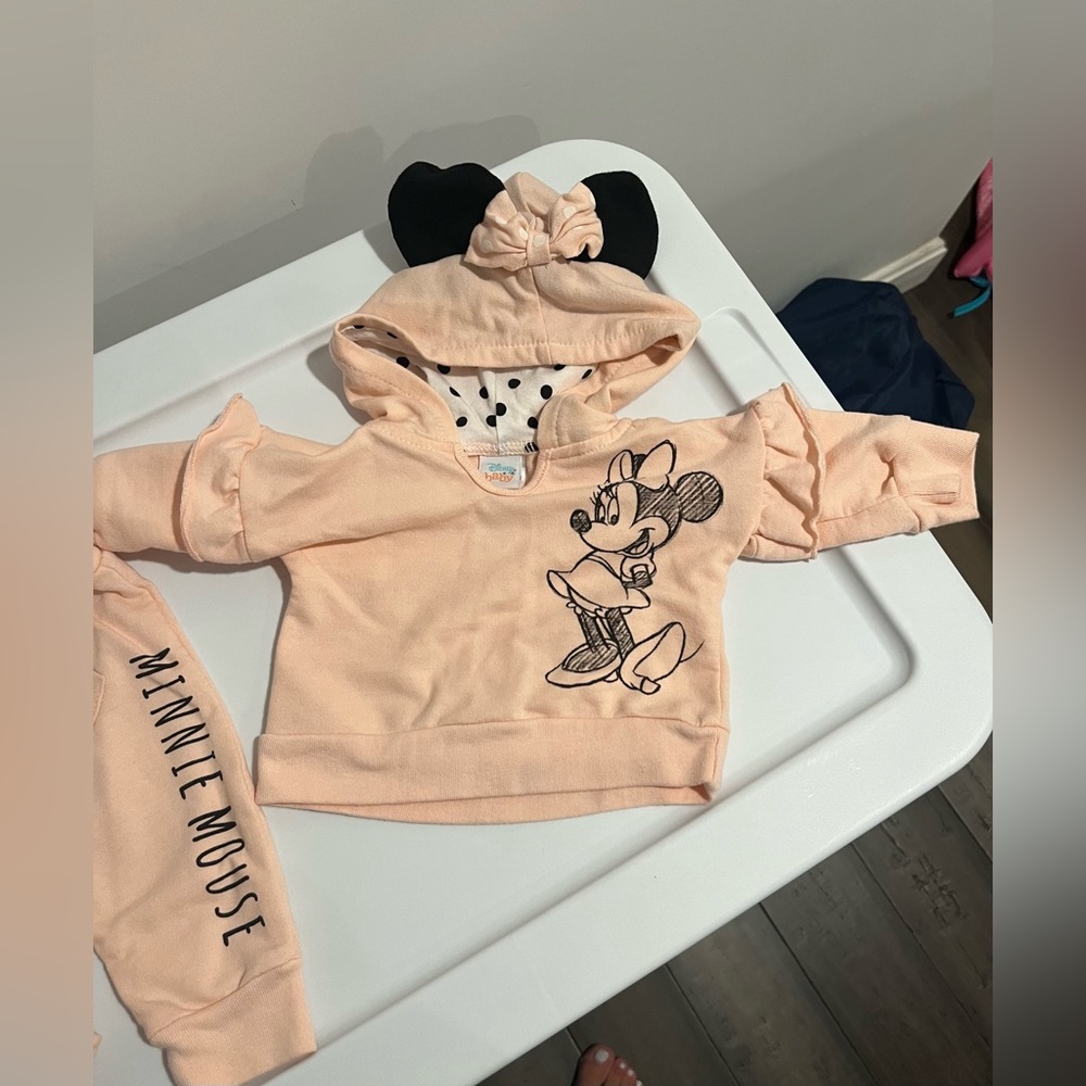 Like New Minnie Mouse Jogger Outfit